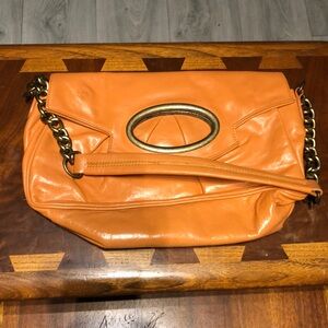 Vintage original HOBO Y2K genuine leather shoulder bag purse clutch